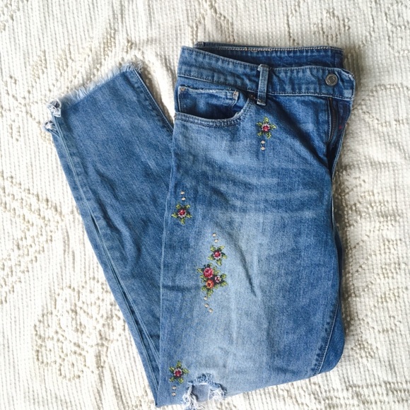 Lucky Brand Denim - Lucky Embroidered Jeans